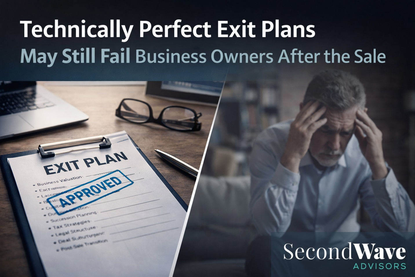 Why Technically Perfect Exit Plans May Still Fail Business Owners After the Sale